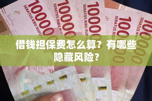 武汉借钱担保费怎么算？有哪些隐藏风险？