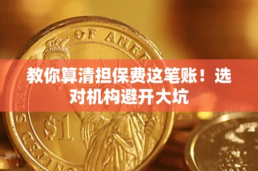 武汉教你算清担保费这笔账！选对机构避开大坑