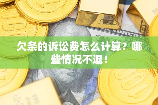 武汉欠条的诉讼费怎么计算?哪些情况不退! 武汉欠条的诉讼费怎么计算?哪些情况不退!