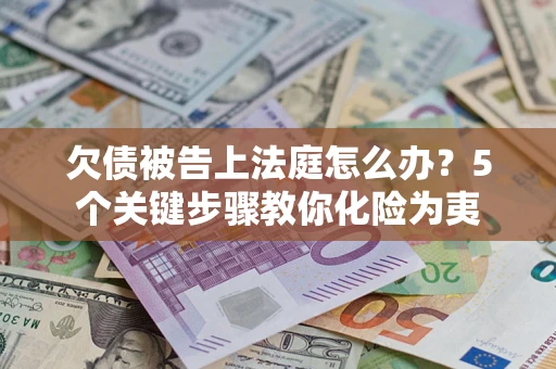 武汉欠债被告上法庭怎么办？5个关键步骤教你化险为夷